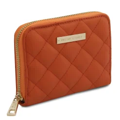 Exclusive zip Around Soft Leather Wallet