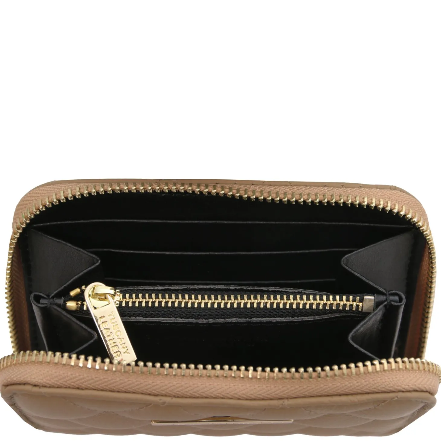 Exclusive zip Around Soft Leather Wallet