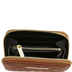 Exclusive zip Around Soft Leather Wallet