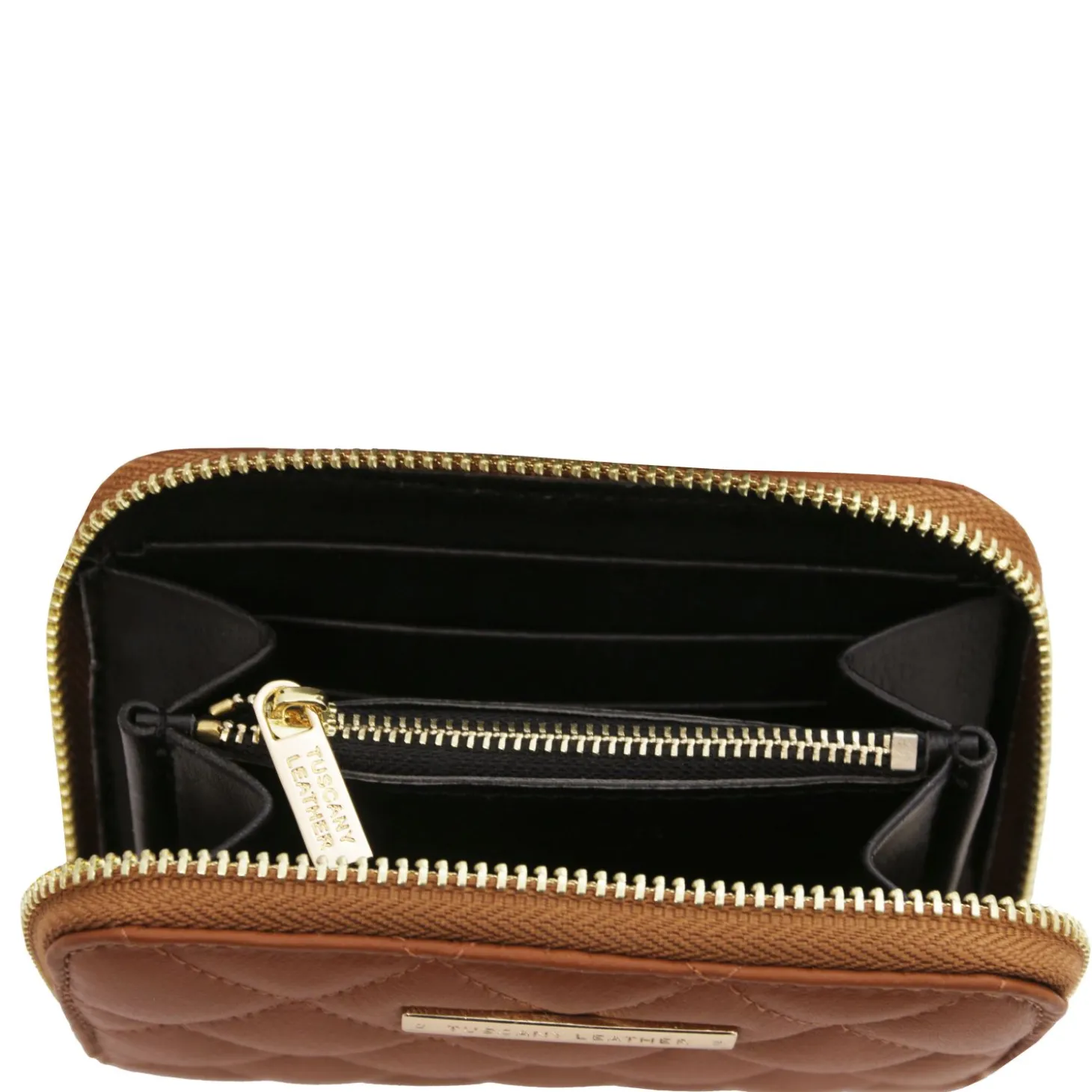 Exclusive zip Around Soft Leather Wallet