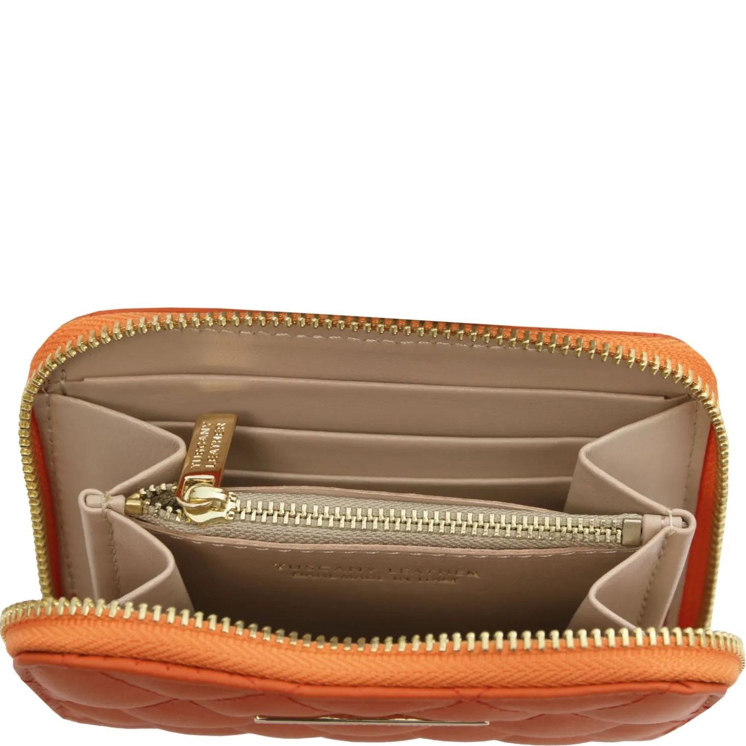 Exclusive zip Around Soft Leather Wallet