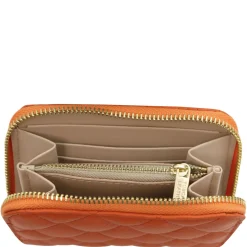 Exclusive zip Around Soft Leather Wallet