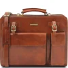 Leather Briefcase 2 Compartments