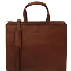 Leather Briefcase 3 Compartments for Women