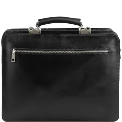Leather Briefcase 2 Compartments