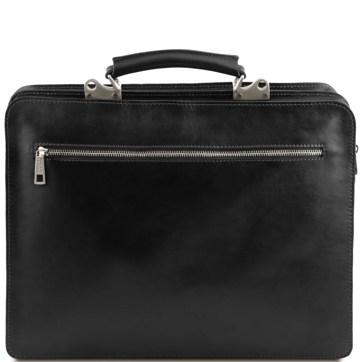 Leather Briefcase 2 Compartments