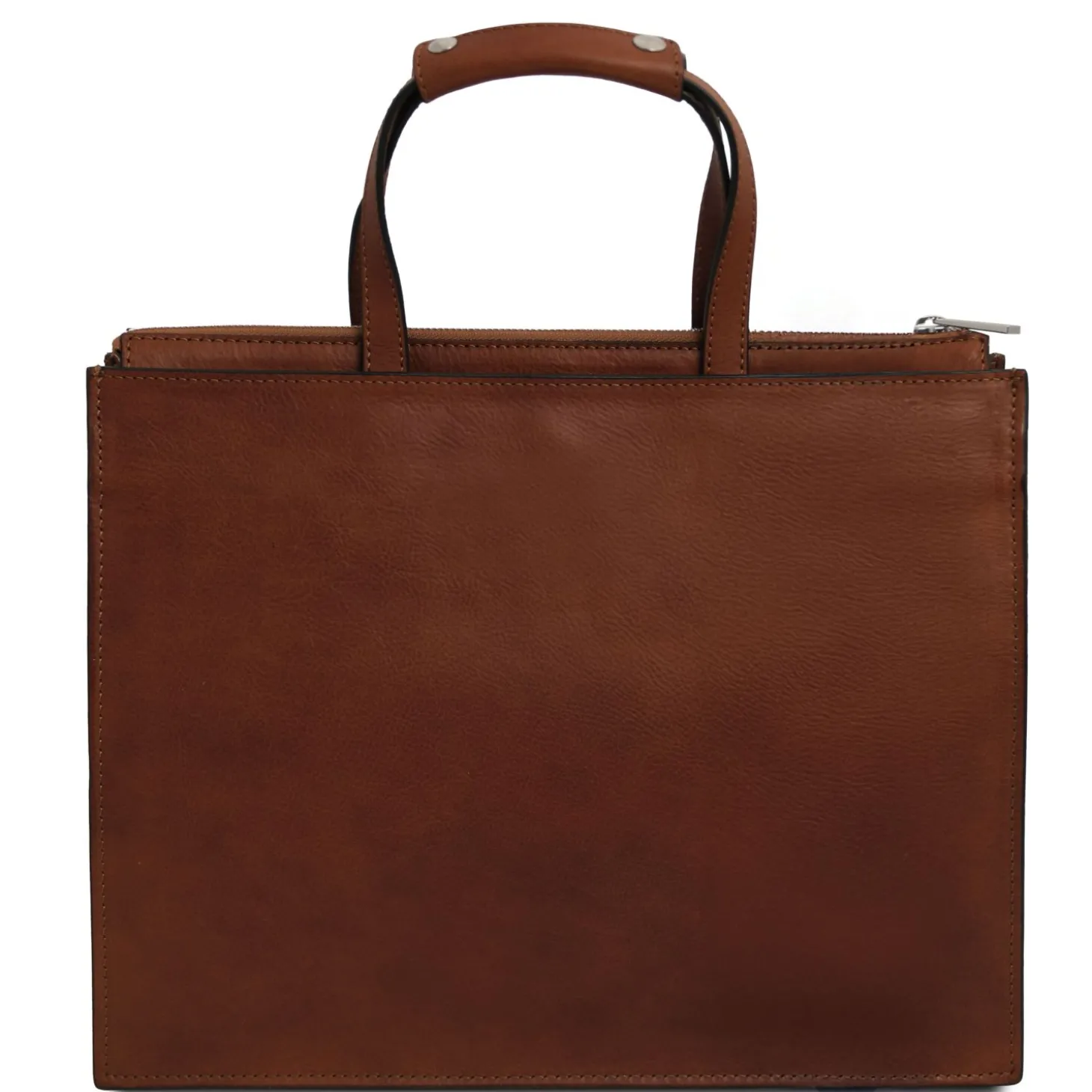 Leather Briefcase 3 Compartments for Women