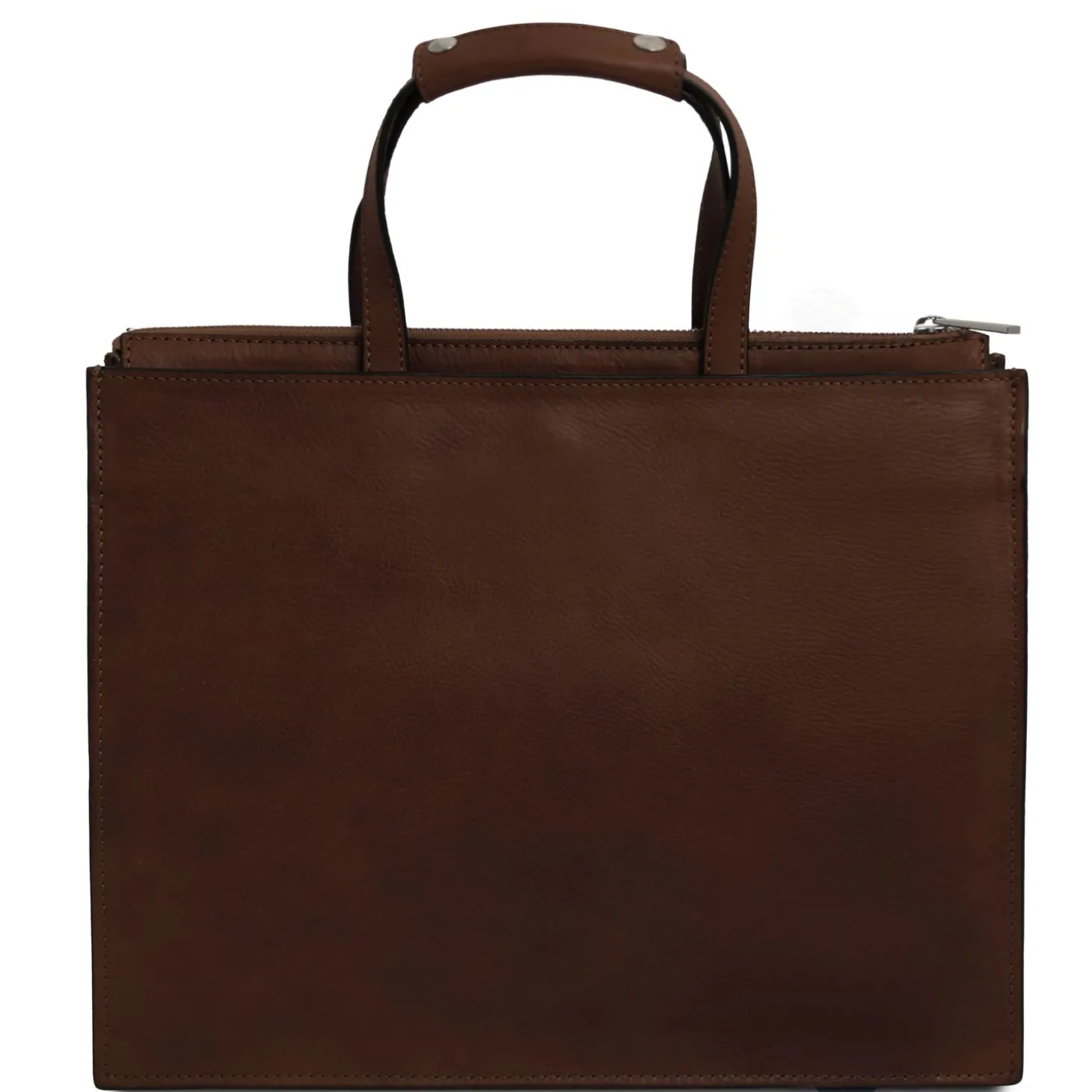 Leather Briefcase 3 Compartments for Women