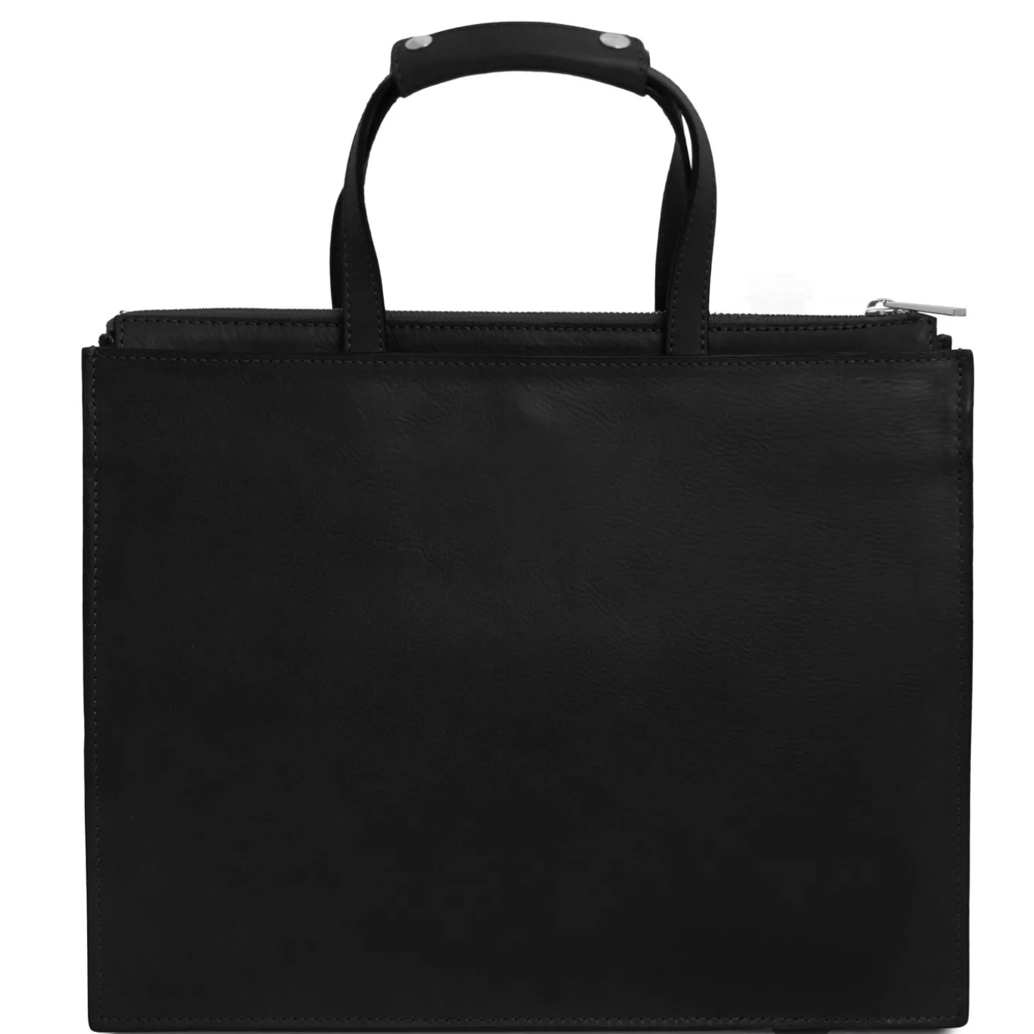 Leather Briefcase 3 Compartments for Women