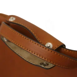Leather Briefcase 3 Compartments for Women