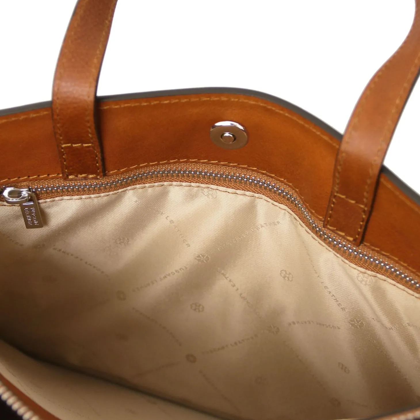 Leather Briefcase 3 Compartments for Women