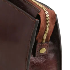 Leather Briefcase 3 Compartments for Women