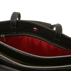 Leather Briefcase 3 Compartments for Women