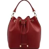 Leather Bucket bag