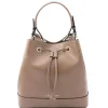 Leather Bucket bag