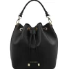 Leather Bucket bag