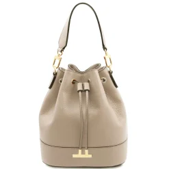 Leather Bucket bag