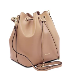Leather Bucket bag