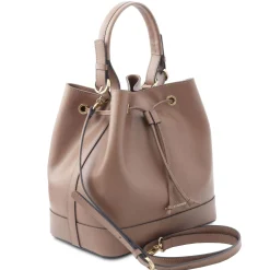 Leather Bucket bag