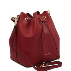 Leather Bucket bag