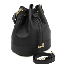 Leather Bucket bag