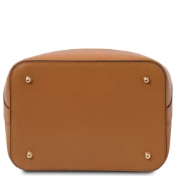 Leather Bucket bag