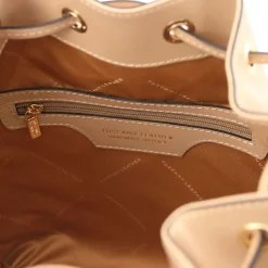Leather Bucket bag
