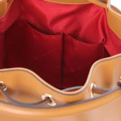 Leather Bucket bag