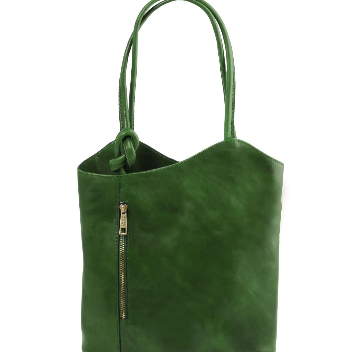 Leather Convertible Backpack Shoulderbag