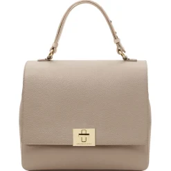 Leather Convertible Backpack Handbag
