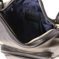 Leather Convertible Backpack Shoulderbag