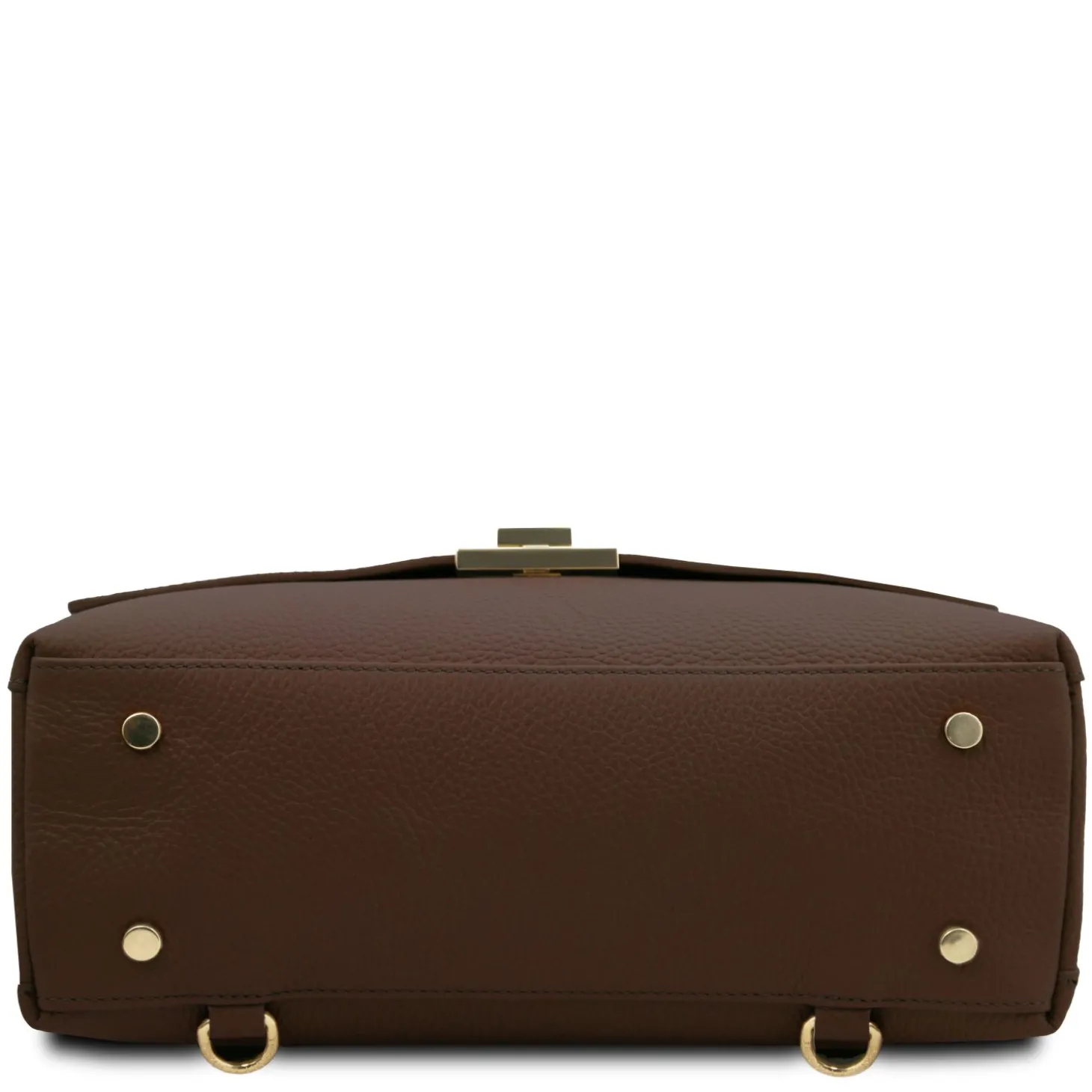 Leather Convertible Backpack Handbag