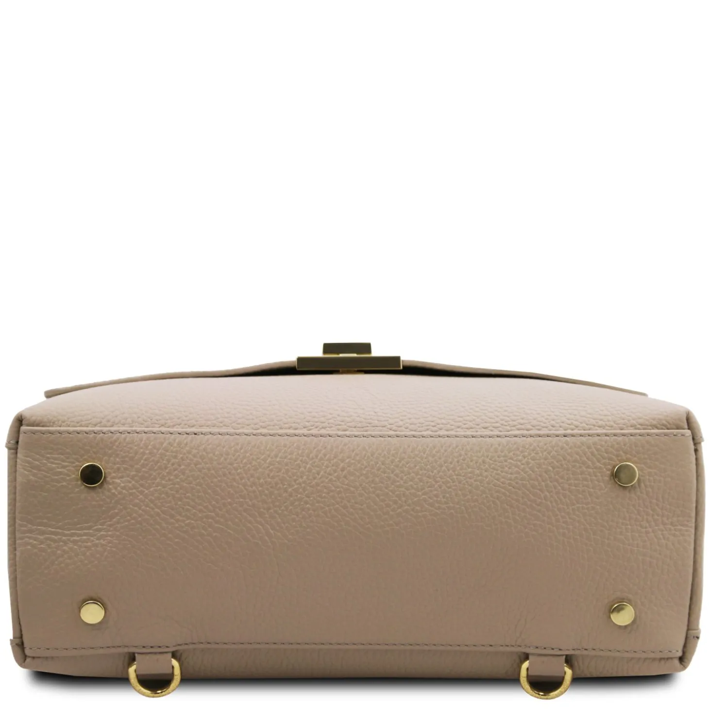 Leather Convertible Backpack Handbag