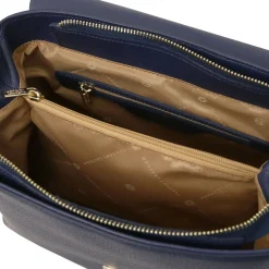 Leather Convertible Backpack Handbag