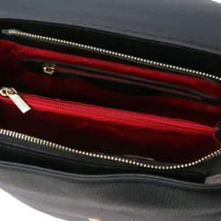Leather Convertible Backpack Handbag