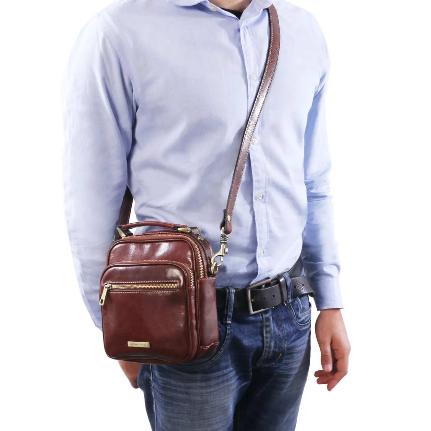 Leather Crossbody Bag