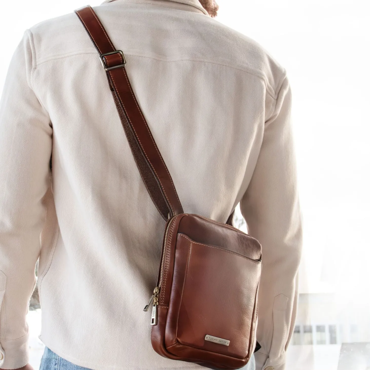 Leather Crossbody Bag