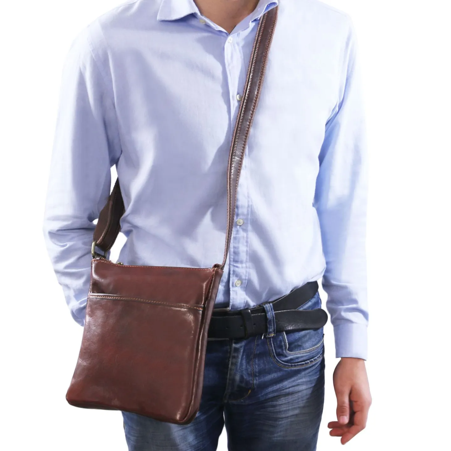 Leather Crossbody Bag