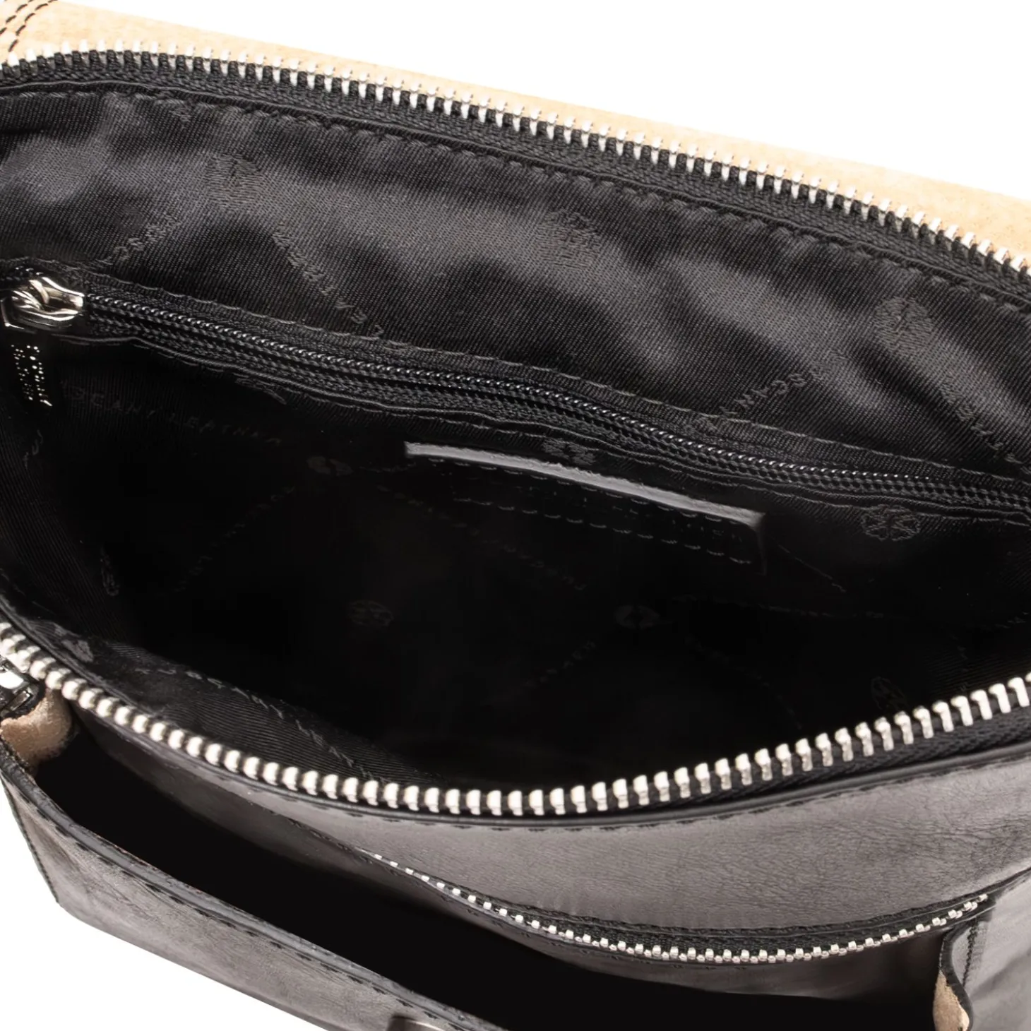 Leather Crossbody bag for men With Front Pocket