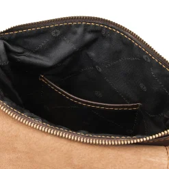 Leather Crossbody bag for men With Front Pocket