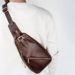 Leather Crossover bag