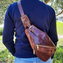 Leather Crossover bag