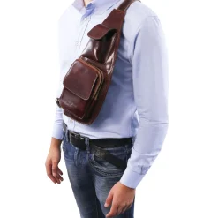 Leather Crossover bag