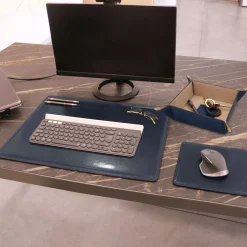 Leather Desk Pad, Mouse pad and Valet Tray