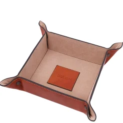Leather Desk pad With Inner Compartment, Mouse pad and Valet Tray