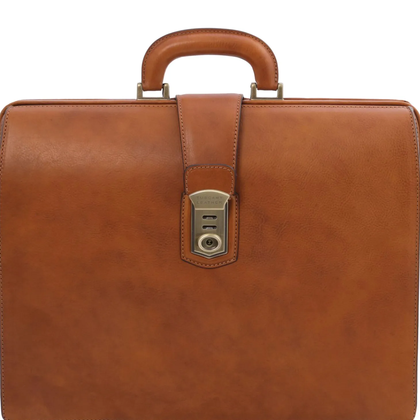Leather Doctor bag Briefcase 3 Compartments