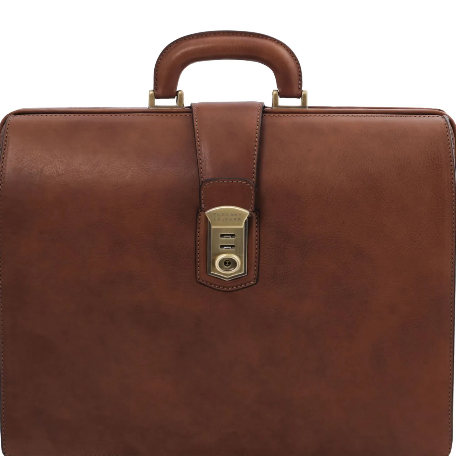 Leather Doctor bag Briefcase 3 Compartments