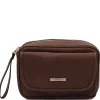 Leather Handy Wrist bag for men