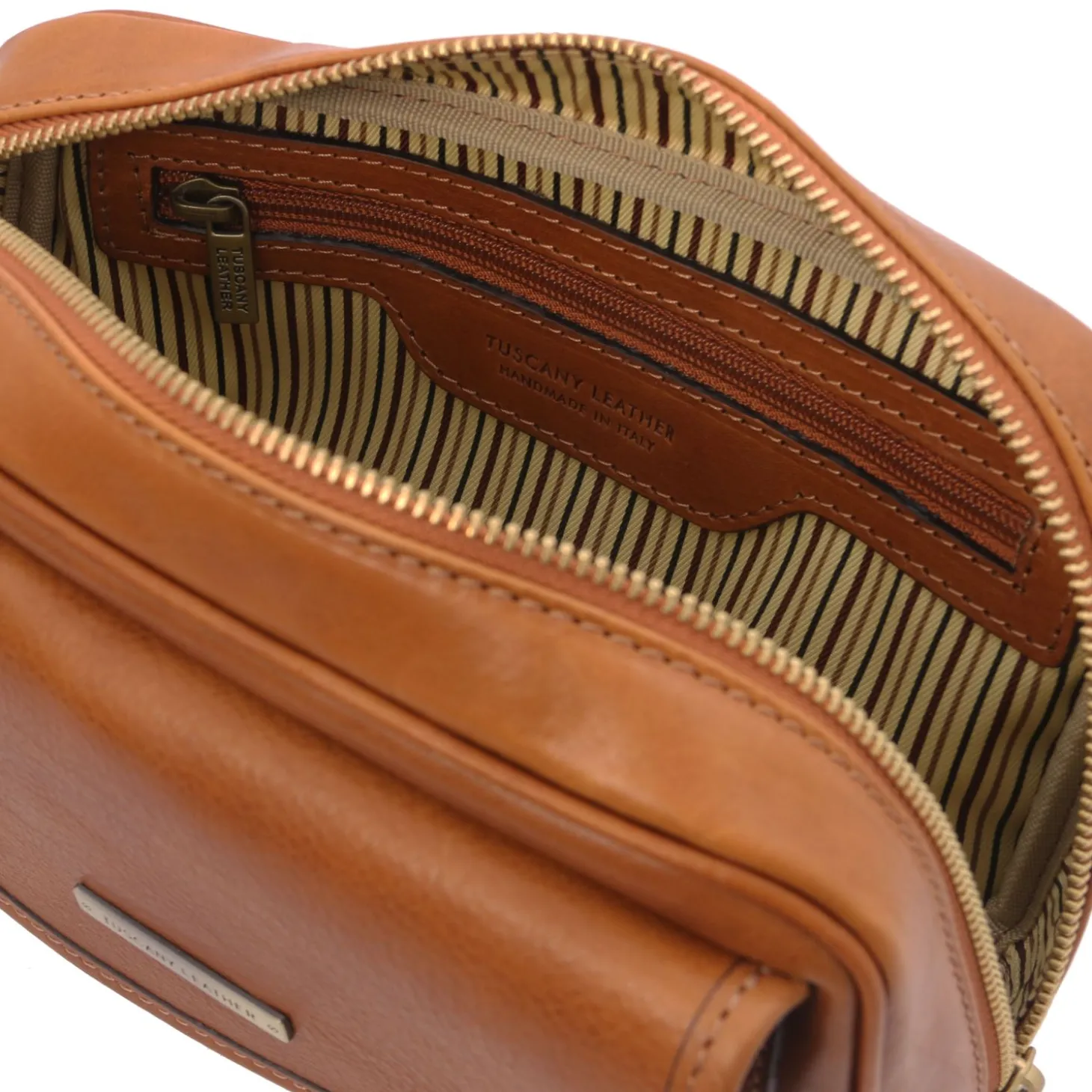 Leather Handy Wrist bag for men