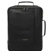 Leather Laptop Backpack
